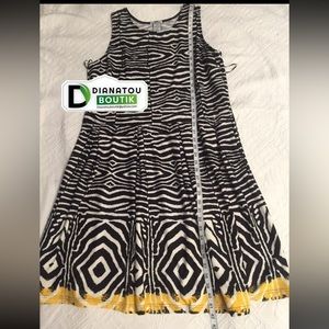 Last Exit Zebra Print Dress